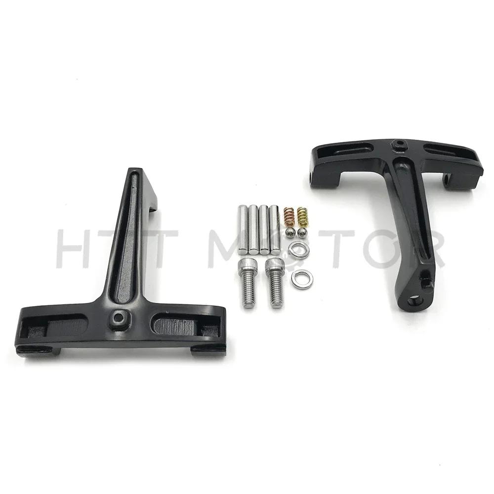 Motorrad Sozius Fußrasten Halterung für Harley Touring 1993-2009 Electra Glide Road King FLHR FLHS FLTR FLHX