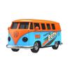 1/36 Simulation Bus Transporter Gulf Blue Alloy Diecast Model for Volkswagen T1 Samba Toy for Kids Collecting Gifts