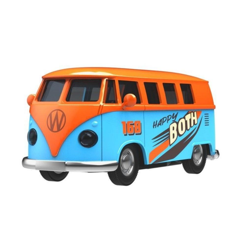 1/36 Simulations-Bus-Transporter Golfblau Legierung Druckgussmodell für Volkswagen T1 Samba Spielzeug für Kinder Sammlerstücke Geschenke