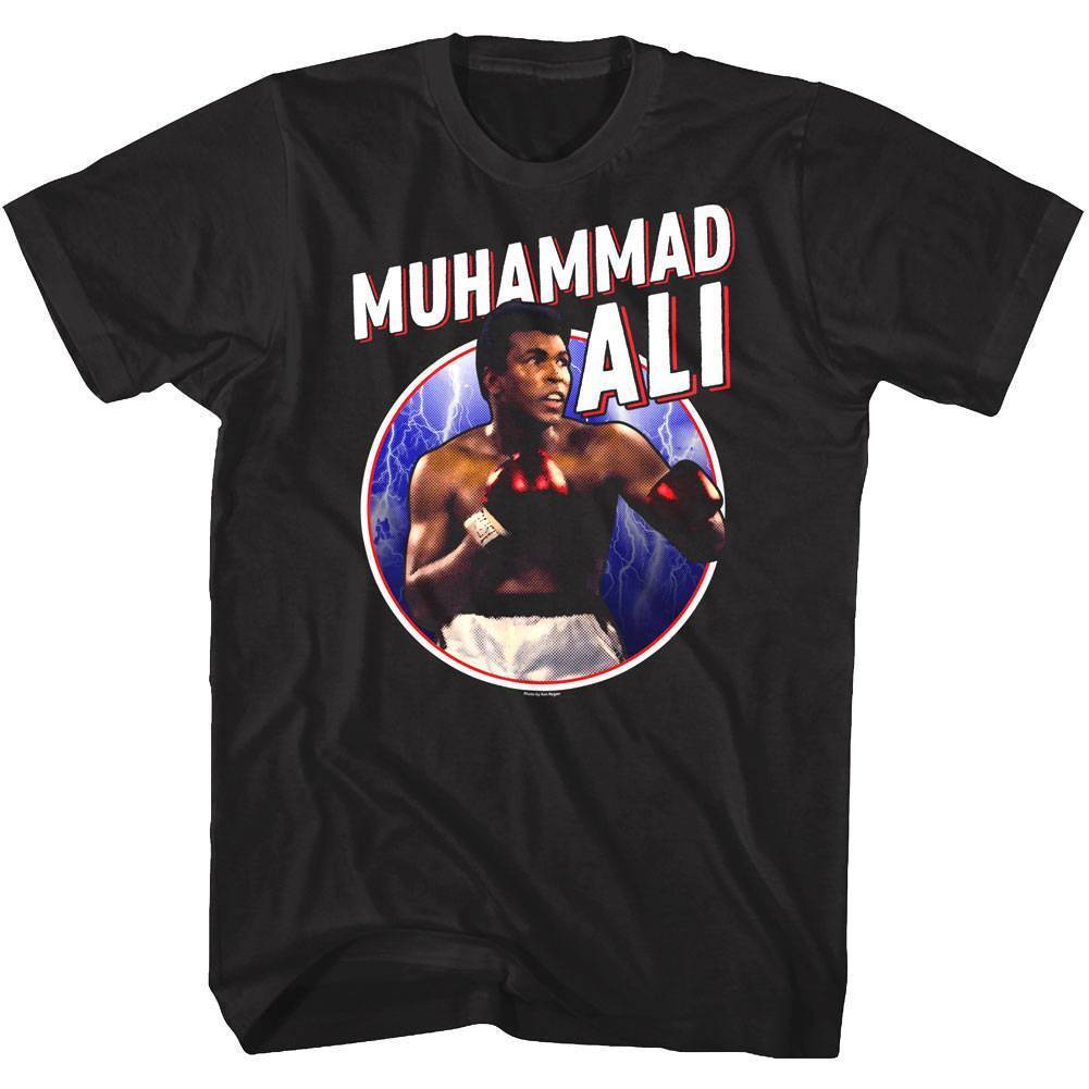 Muhammad Ali Faster Than Lightning Men T Shirt XXXXL