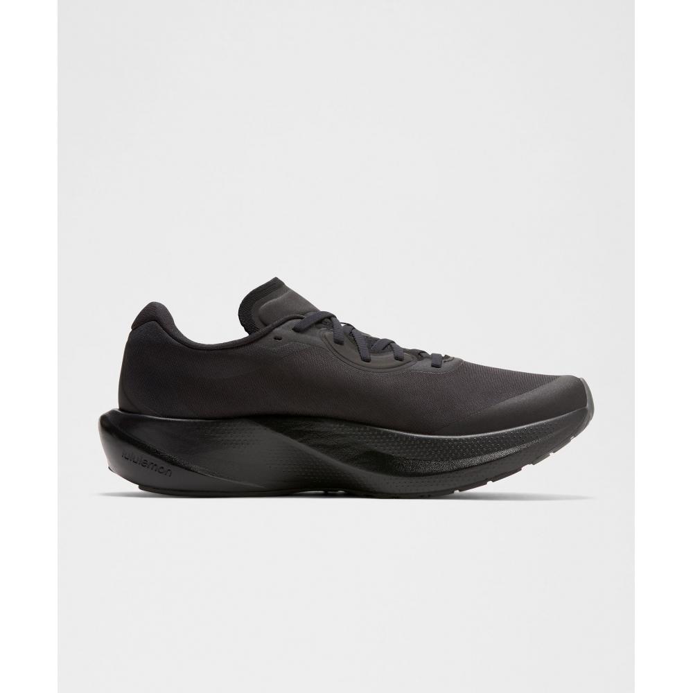 Lululemon Men S Split Shift Running Shoe Black Onyx Grey Cherry Ember