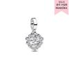 Sparkling Heart Double Dangle Charm 793765c01