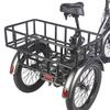 Electric Cargo Bicycle Fafrees 20" F20 Mate 250W Motor Foldable E-Bike Top Speed 25km/h LCD Display 48V 20Ah Dual Hydraulic Brake Max Load 180Kg