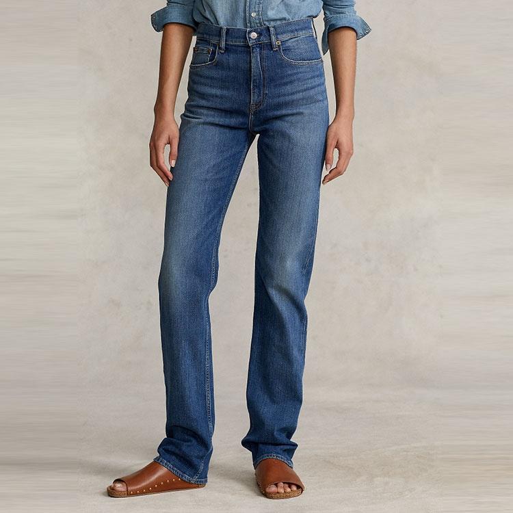 Polo Ralph Lauren FW22 Jeans Women's Dark Blue WMPODNMNA020011-400