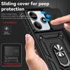Capa For Xiaomi Redmi Note 14 5G Case Armor Slide Camera Lens Protector Back Cover for Redmy Note14 Shockproof Ring Stand Funda