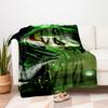 The Joker Art Print DC Comics Villain PosterBlanket Flannel Throw Blanket for Sofa, Bed, Travel, Camping, Office, Couch, Chair