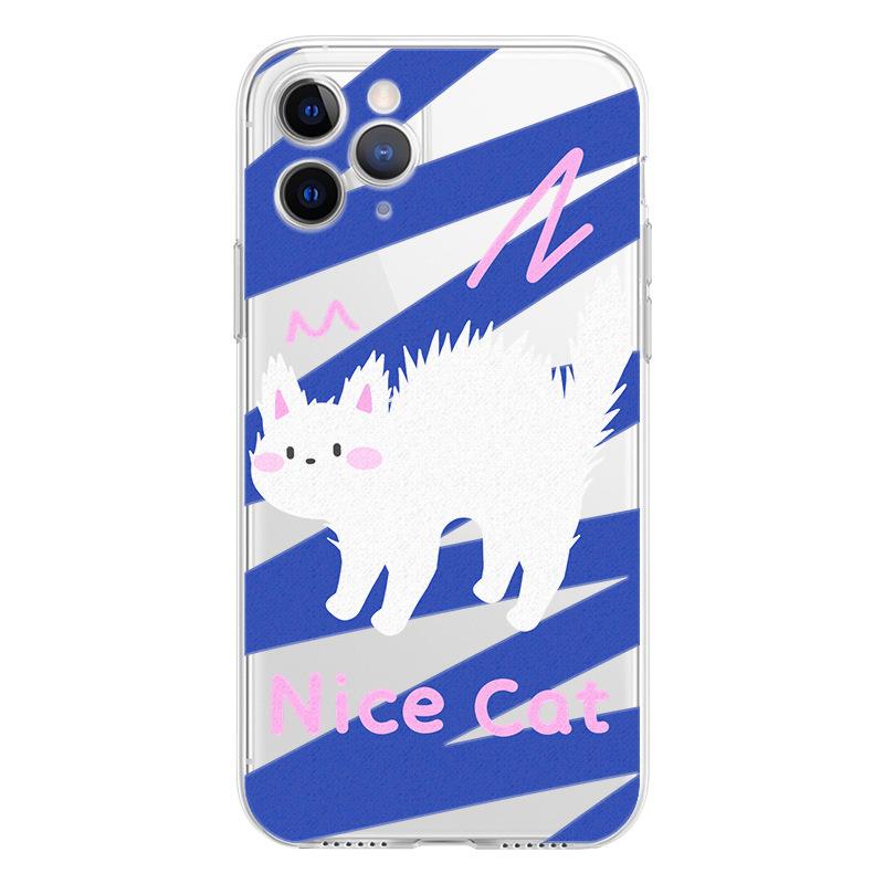 

Прозрачный чехол Zhitai Cartoon для iPhone 15, Apple 14 Pro, Huawei P40, OPPO, Xiaomi, Vivo iPhone 6