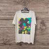 Vintage 00’s Jean Michel-Basquait Japan Promo Tee / Pop Art / Poster Painting / Graphic Art / Photo Tee / Art Tee / Size L