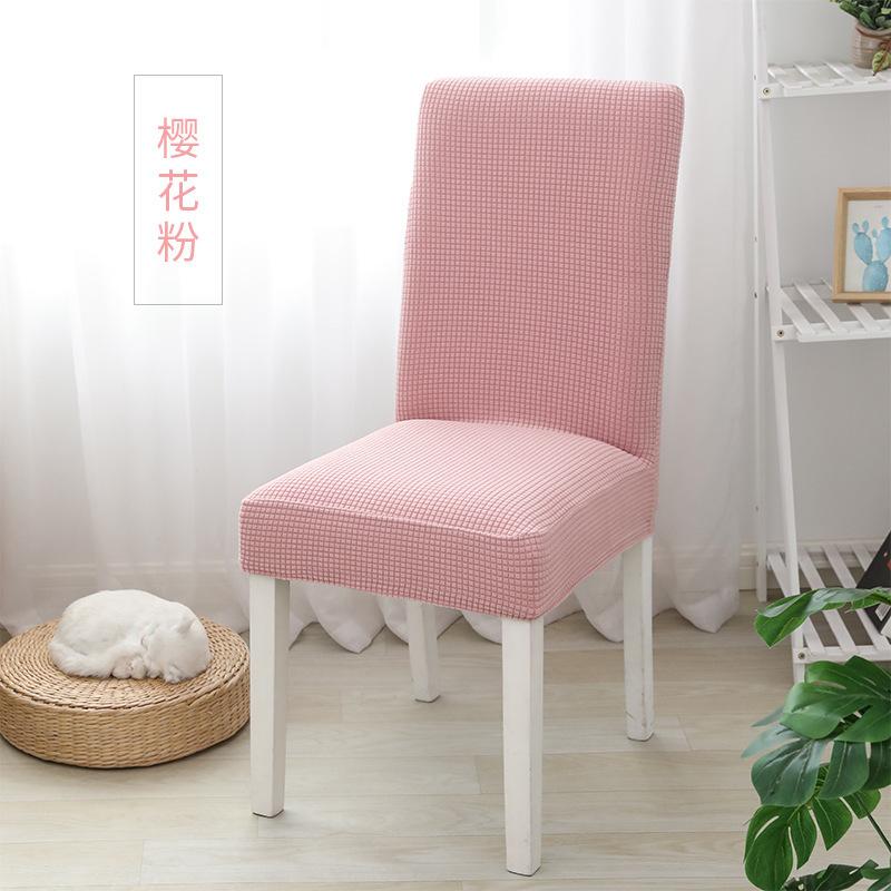 Polar Fleece Chair Cover, Stretchable Thickened Seat Cover, Elastic Slipcover