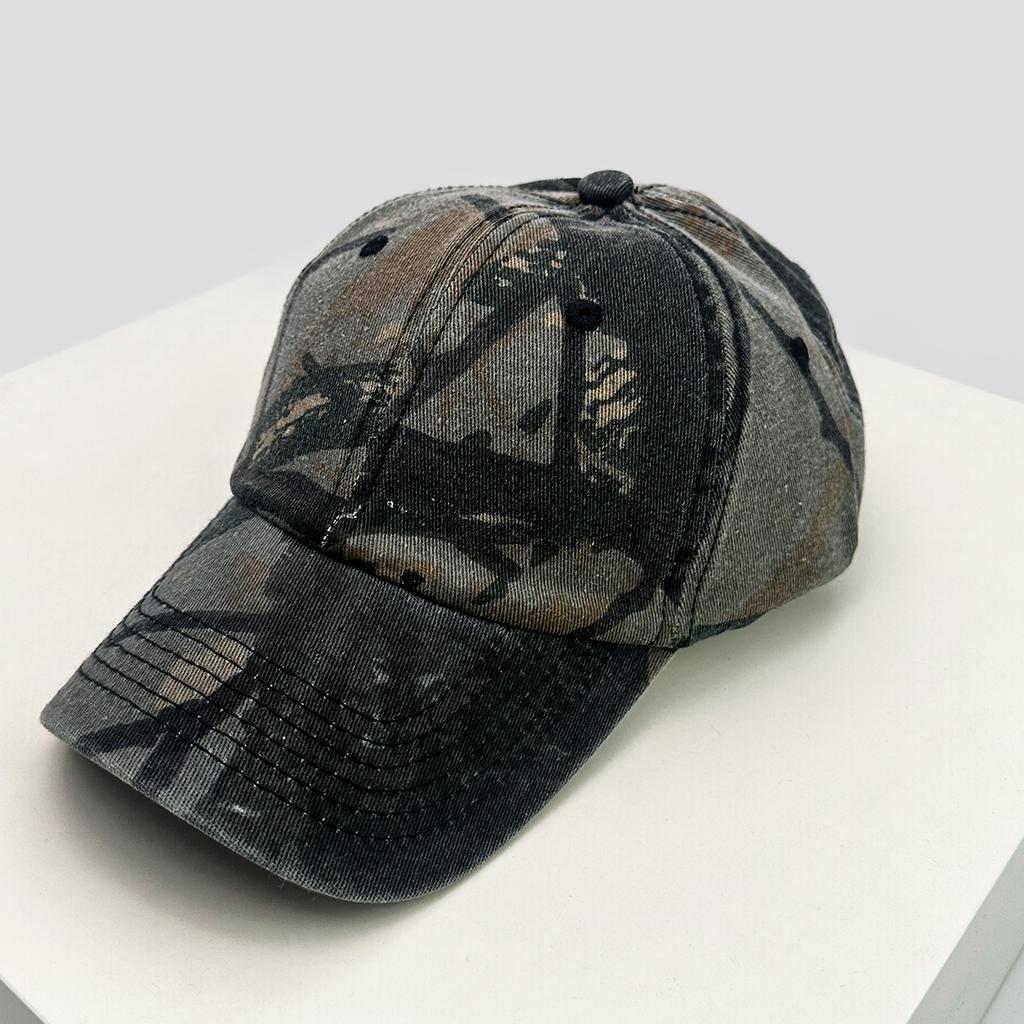 New Unisex Retro Camo Niche Graffiti Baseball Hats Sunshade Street Versatile Personal Peaked Caps Sports Fashion Outdoor Travel
