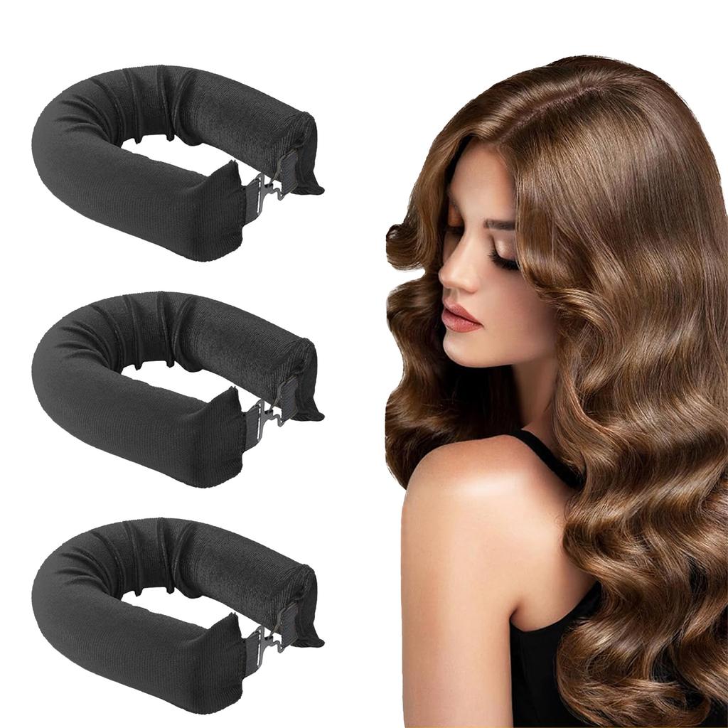 Hitzefreier Lockenstab für Frauen, faules Haar-Locken-Artefakt, europäischer und amerikanischer einfacher Scheiben-Haar-Großwellen-Schlaf-Scheiben-Haar-Gerät