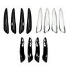 Car Decoration Door Handle Cover For Mazda CX80 CX-80 2024 Glossy Black Chrome Silver Carbon Fiber Cars Accessories Styling