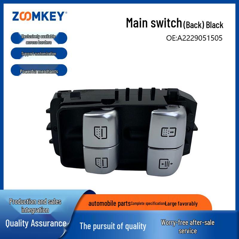 

Rear Main Switch for Mercedes-Benz W222/W213 (Black) A2229051505 Electric