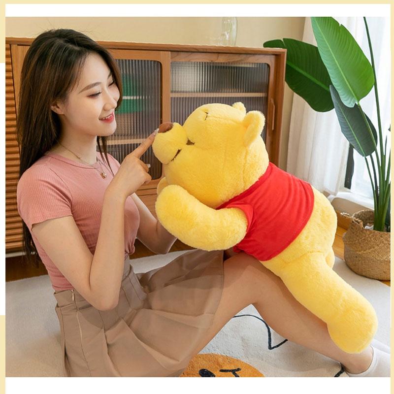 Large Cute Winnie-pu-pu Teddy Bear Plush Toy For Sleeping And Sofa Decoration