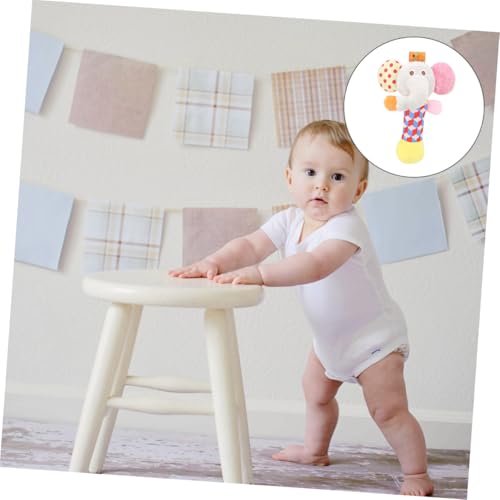 Sonajero para Bebé con Cascabeles, Juguete Calmante para Bebés, Juguete Sensorial de Aprendizaje Temprano para el Desarrollo de Niños Pequeños, Regalo para Recién Nacidos