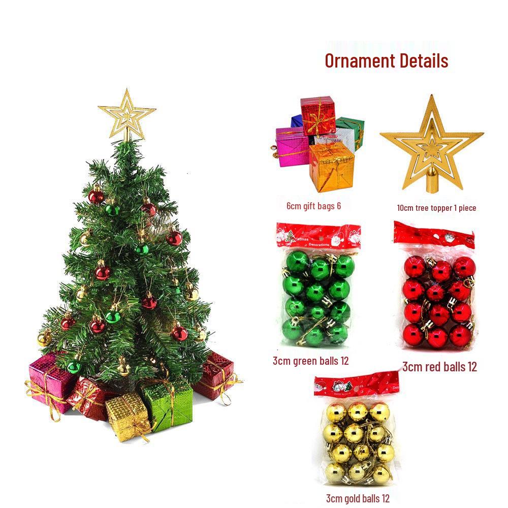 

Мини Бутик Набор Рождественской Елки с Украшениями - 45см и 60см 60cm