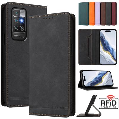 Leather Retro Anti-theft Wallet Flip Case For Redmi 10 2022 10X 10A 10C 9AT 9A 9C 6A 7A 7 8 Phone Cover Magnetic Hasp Card Slot