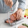 Stainless Steel Cheese Slicer with Scale Butter Cutter Knife Cheese Cutting Board Ham Sausage Slicer Tools Kitchen Gadgets