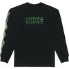 Nike T Shirts Men's Black Crew Neck Moderate Straight Fit DO6946-010