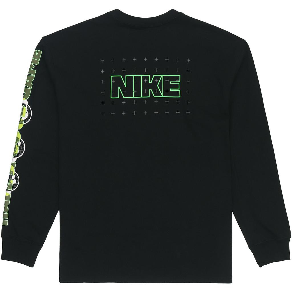 Nike T Shirts Men's Black Crew Neck Moderate Straight Fit DO6946-010