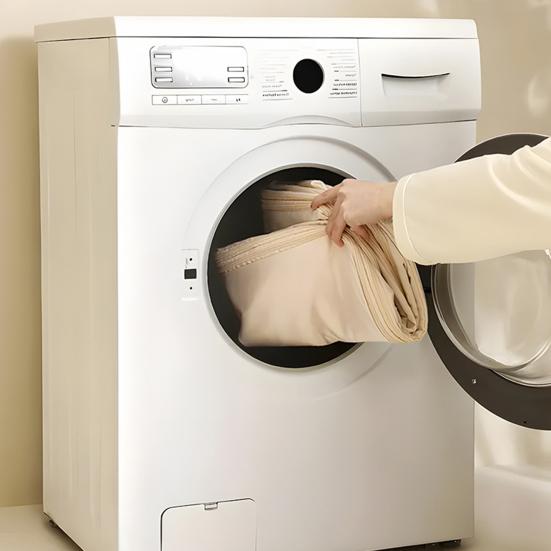 Compression Clothing Bag Zippered Space Saving Clothes Organizer Satin Self Compression Storage Bag for Comforters