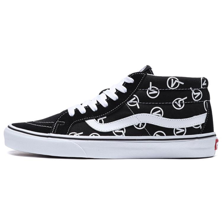 Vans SK8-Mid Logo Black White Men s VN0A391F2C7 EU 36