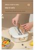 Bear Cartoon Bento Lunch Box - Microwave Safe, Insulated with Three or Four Compartments for Students and Office Workers