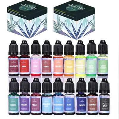 1 Doos Kaars Zeep Pigment Vloeibare Kleurstof Voor DIY Kaars Zeep Hars Kleurmiddel Handgemaakte Ambacht Sieraden Maken Benodigdheden