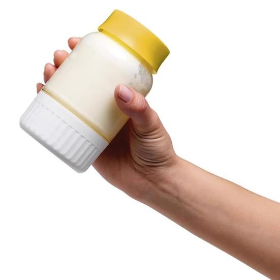 Cheese Butter Separator Transparent BPA Free Dishwasher Safe Handheld Butter Making Bottle Separation Tools Kitchen Gadgets