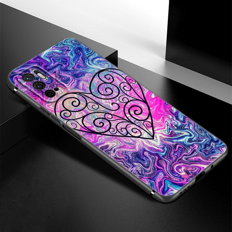 Mandala Chakra Yoga Telefon Fall Für Xiaomi Redmi Hinweis 7 8 9 10 Lite 11 11E 11T 12 Pro 11S 4G 10T 5G 8T 9S 10S TPU Schwarz Abdeckung