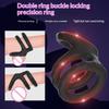 Male Scrotum Penis Ring Silicone Stretchy Cock Ring Delay Ejaculation Cock Scrotal Binding Ring Sex Toys For Man Adult Product