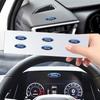 Hot Car Interior Steering Wheel Dashboard Central Stickers Badge For Ford Focus 2 MK1 MK3 Mondeo MK4 Fiesta MK7 Kuga Ranger Expl