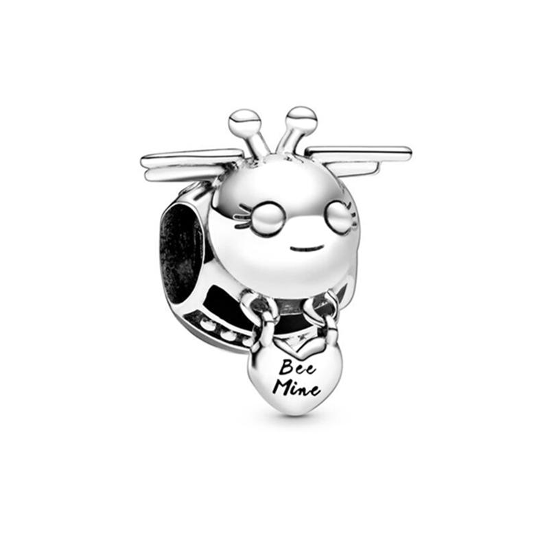 Animal Series Charms Fox Owl Sea Turtle Rabbit Raccoon Highland Cow Beads Fit Bracelets Beads DIY Jewelry Gift
