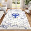 Club de Futboll Monterrey ICON Carpet Door Mat for Living Room or Bedroom Protective Mat Under Chair Office Decoration Christmas Gift Birthday Present