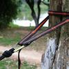 2M Multi-Schlaufen Verstärkte Polyester Hängematten Gurte 200kg Maximale Belastung Strapazierfähiges Verstellbares Utility Spanngurt für Camping Reise