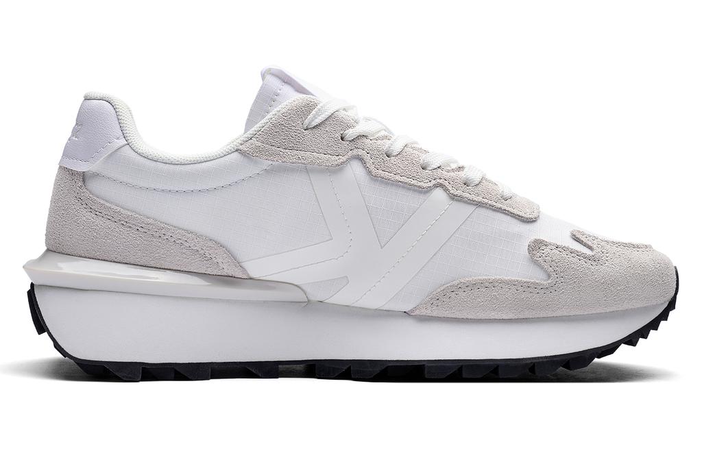 Men's Sneakers Kappa Breathable Low top Running Shoes Unisex Classic White