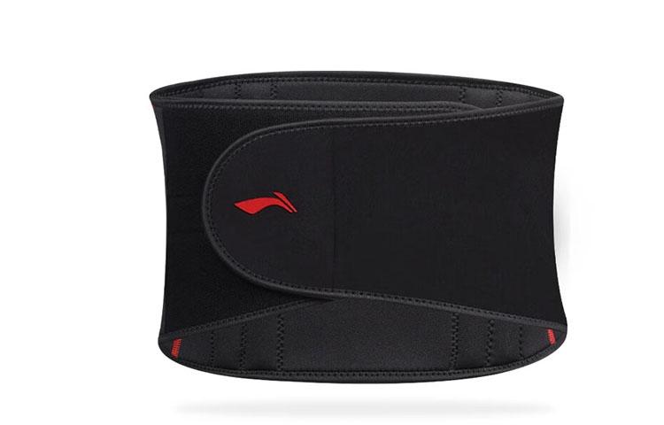 Li Ning Back Support Braces Polyester, Styrene Butadiene Rubber, Polyamide PP Sports & Fitness Adults Protective LDET204-1