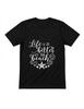 Beach Summer Life Is Better At The Beach Vacation Graphic Tee Black T-shirt
