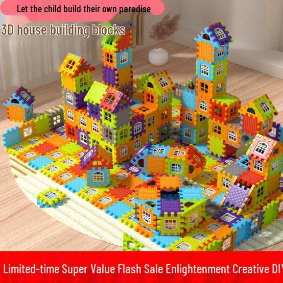 

Новые крупные строительные блоки – развивающие игрушки «Сделай сам» для детей