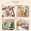 Car Tissue Box Cute Cat Car Tissue Box Plush Doll Car Hanging Cardboard Box Creative Cartoon Tissue Bag Women