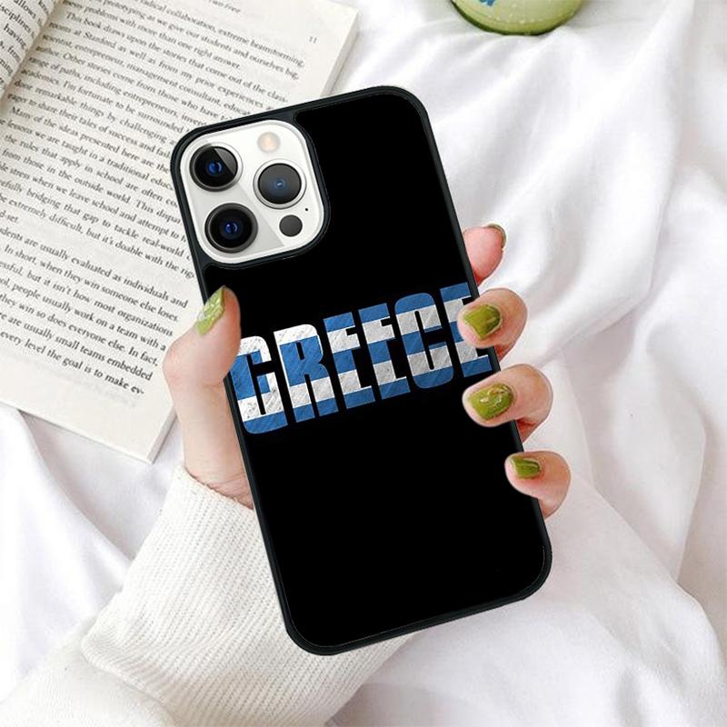 Greece Greek Flag Celular Mobile Smartphone Cases For iPhone 17 Air 16 15 14 12 13 11 Pro MAX 6S Plus SE2020 Coque Fundas