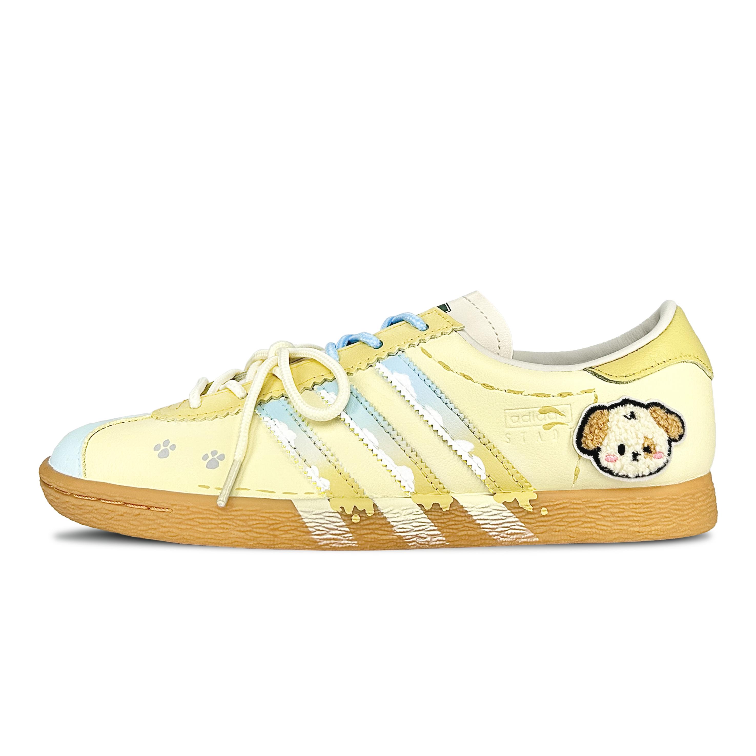 

Adidas Originals Stadt German Army Trainers Women s Low Top Yellow/Blue/Beige JR8311(Team79-) 40⅔