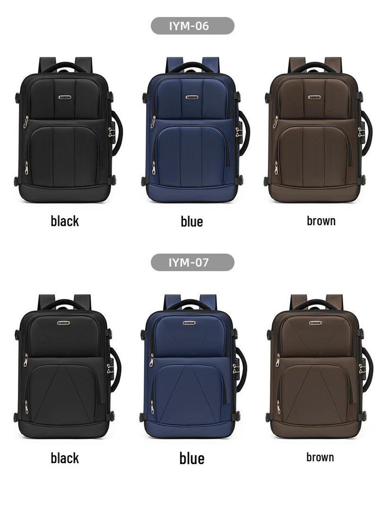 Customizable Logo Business Laptop Backpack: Multi-functional, Large Capacity, Travel-Friendly with Breathable Back Pad