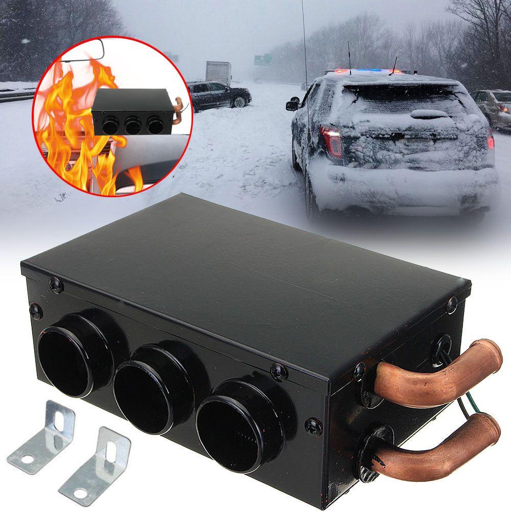 

800 Вт 12/24 В модный зимний обогреватель ветрового стекла с автоматическим обогревом автомобильный обогреватель 3 отверстия