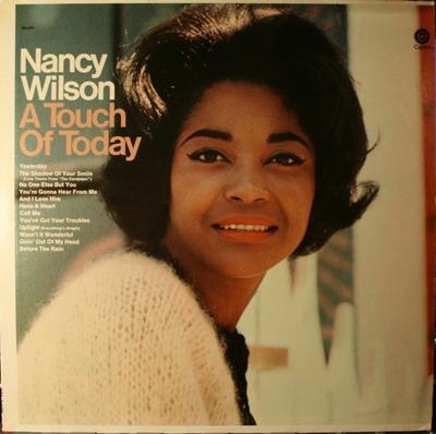LP Record NANCY WILSON  A Touch Of Today SM2495 CAPITOL US Jazz Used