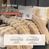 Thickened Imitation Rabbit Fur & Milk Velvet Quilt