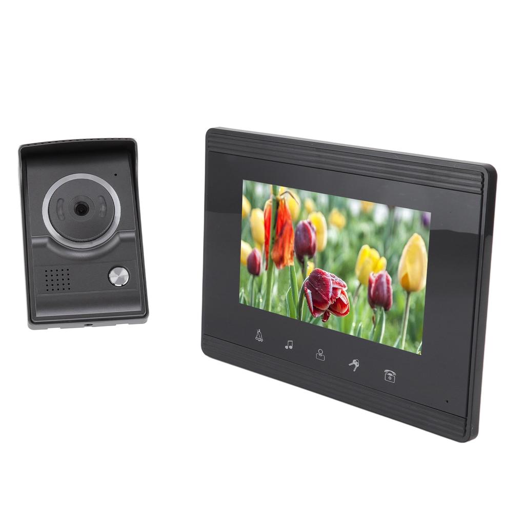 100?240V HD Outdoor Video Door Bell Doorbell Camera With LCD Display Video Intercom for Home