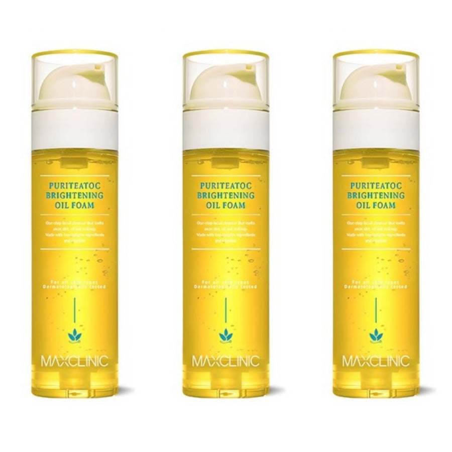 Maxclinic Puriteatoc Rozjaśniająca Pianka Olejkowa 110ml*1szt./2szt./3szt.