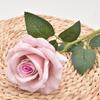 Single Velvet Strand Rose Simulation Flower Table Decor And Special Occasions