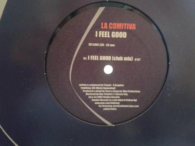 12inch Record LA COMITIVA - I Feel Good 1675001130 Finalize Record 2002 Belgium Dance & Electronica Used